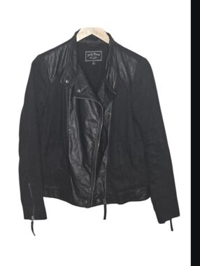 Lucky Brand Perfect Goat Leather Moto Jacket